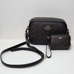 Coach Black Crossbody Bag Set